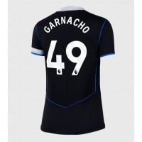 Stroje piłkarskie Chelsea Alejandro Garnacho #49 Koszulka Trzeciej dla damskie 2025-26 Krótki Rękaw